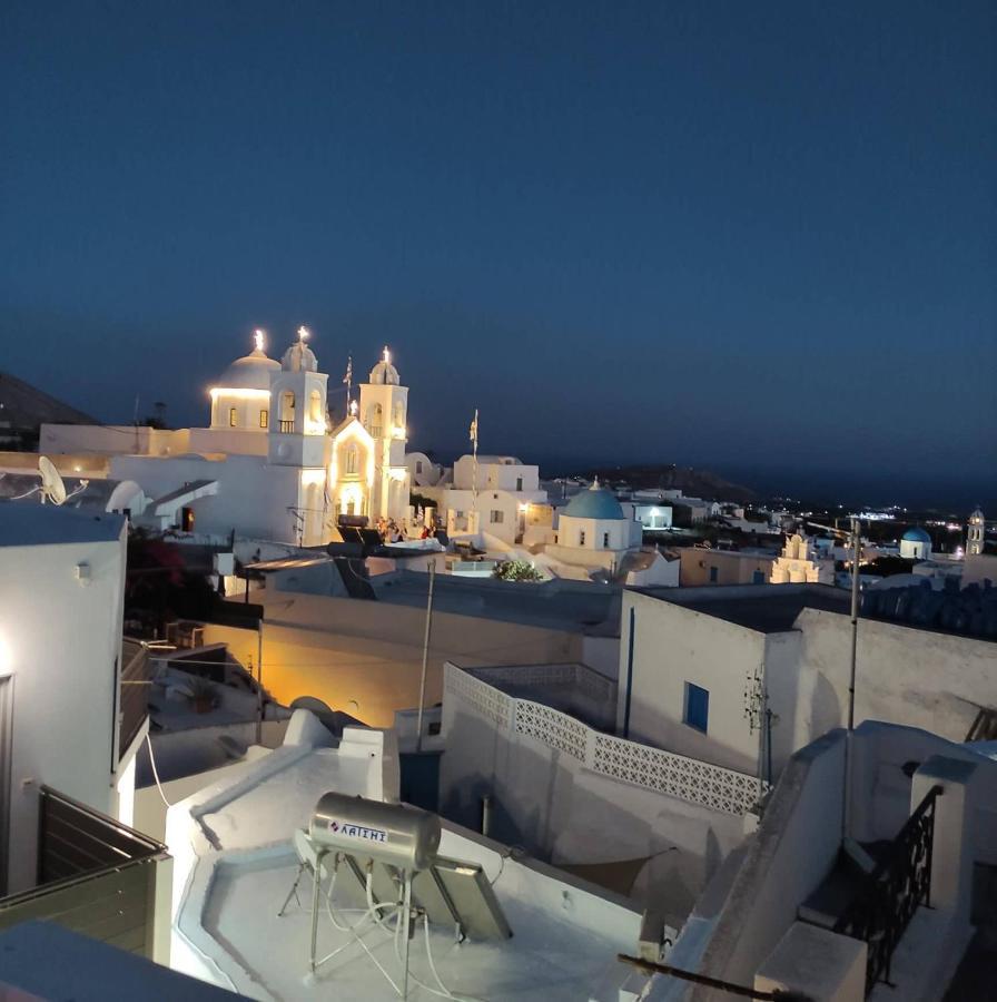 Aegean Sea View House In Traditional Village Megalochori  Exterior photo