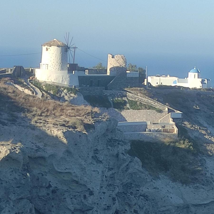 Aegean Sea View House In Traditional Village Megalochori  Exterior photo